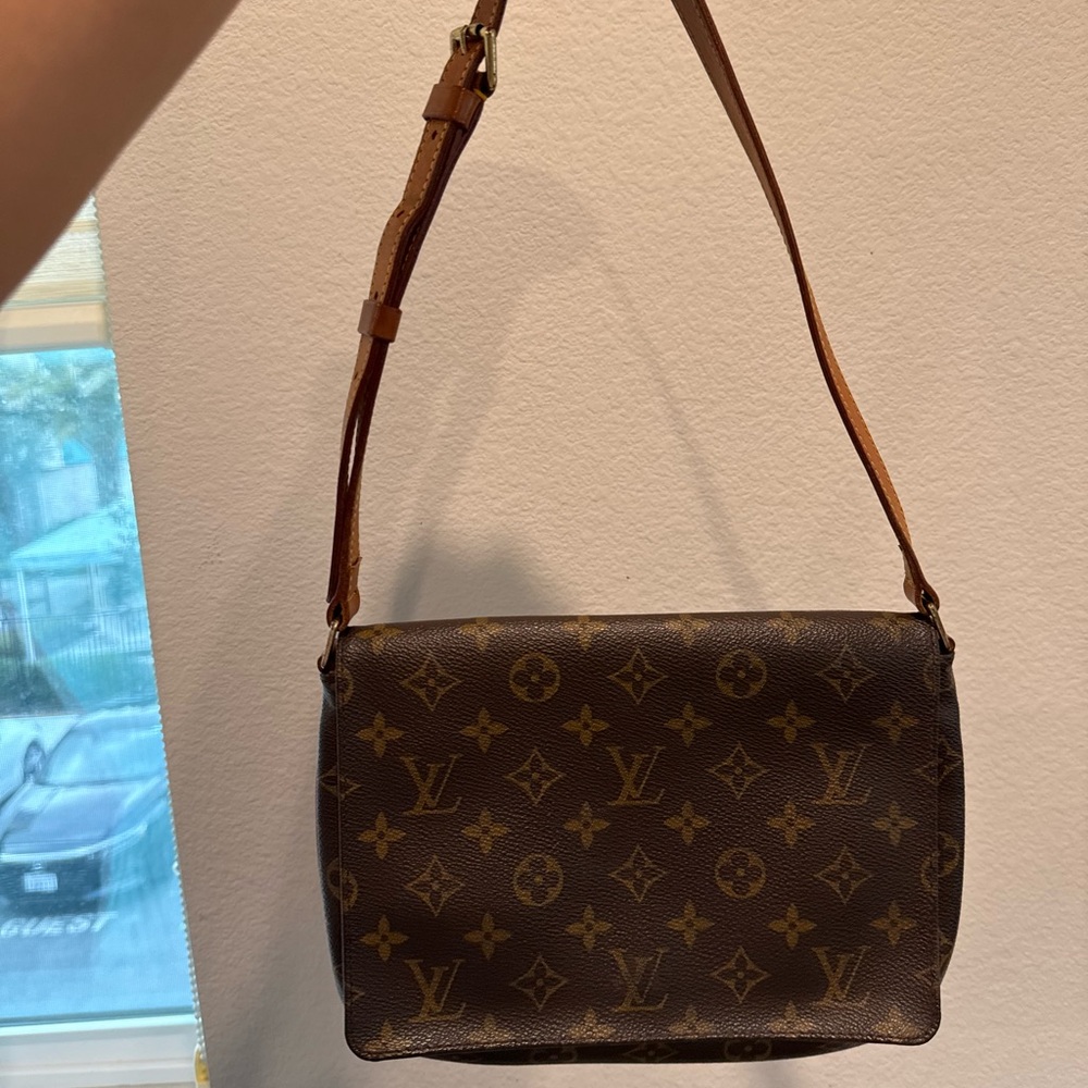Louis Vuitton Brown Monogram Shoulder Bag